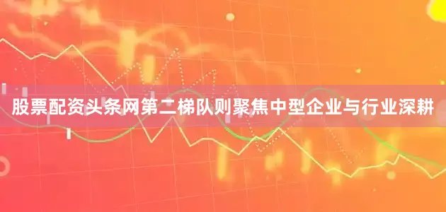 股票配资头条网第二梯队则聚焦中型企业与行业深耕